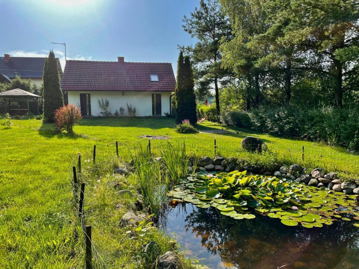 Ferienwohnung Dowiosnie - Domek W Wielu Wiele Exterior foto